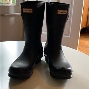 Hunter Original Short Boots size 9